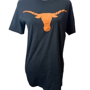 Fanatics University of Texas at Austin Black T-Shirt with Orange Logo